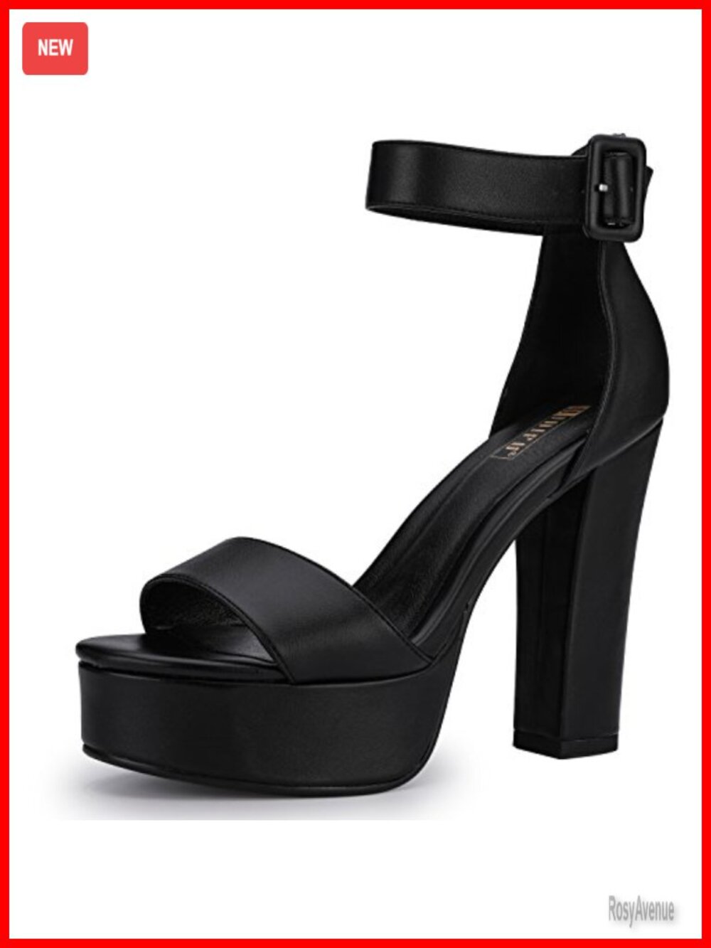 Platform Block Chunky High Heels Open Toe Ankle Strap Sandals